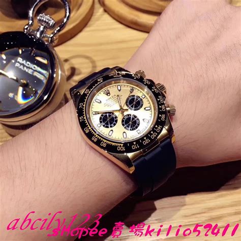 นาฬิกา rolex สีทอง